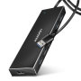 AXAGON SuperSpeed USB-A FLAT Hub , HUE-F7A