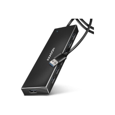 AXAGON SuperSpeed USB-A FLAT Hub , HUE-F7A