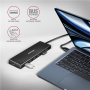 AXAGON SuperSpeed USB-A FLAT Hub , HUE-F7A