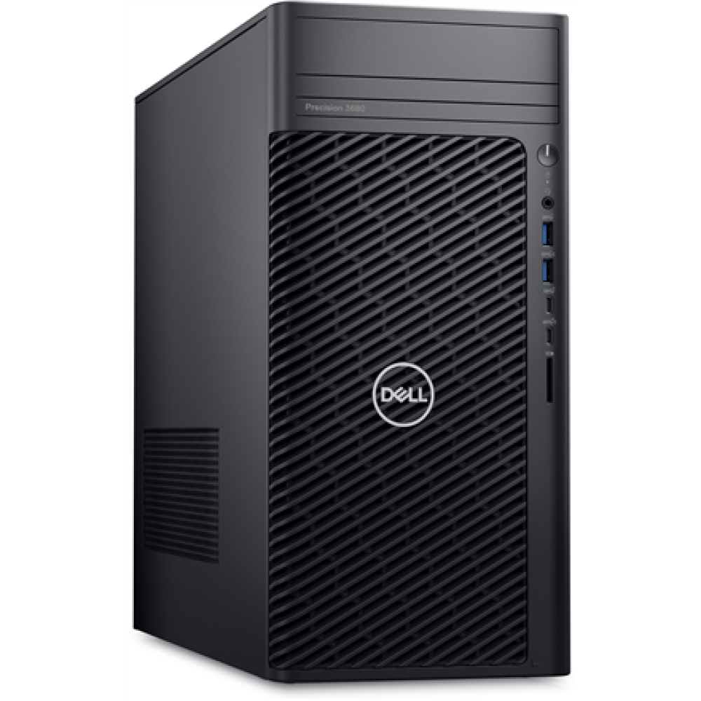 Dell Precision , 3680 , Desktop , Tower , Intel Core i7 , i7-14700 , Internal memory 16 GB , DDR5 , Solid-state drive capacity 512 GB , NVIDIA T400 , No Optical Drive , Keyboard language No keyboard , Windows 11 Pro , Warranty 36 month(s)