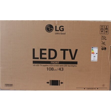 SALE OUT. LG 43UN640S0LD 43“ 3840x2160/300cd/m2/ HDMI RF , SALE OUT. LG DAMAGED PACKAGING, DEMO