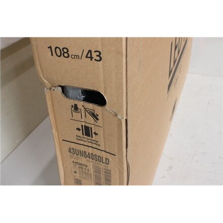 SALE OUT. LG 43UN640S0LD 43“ 3840x2160/300cd/m2/ HDMI RF , SALE OUT. LG DAMAGED PACKAGING, DEMO
