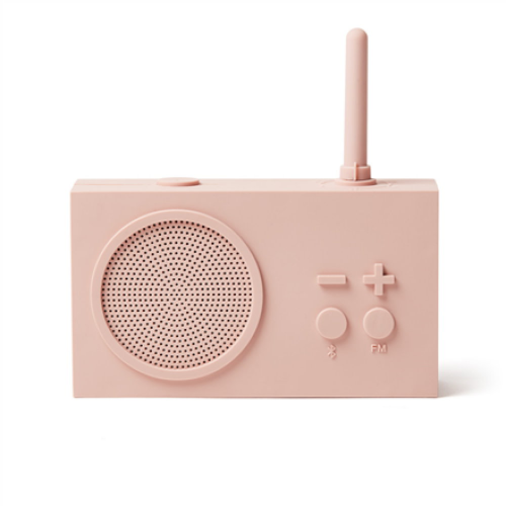 LEXON FM radio and wireless speaker TYKHO3 Wireless connection Pink Bluetooth