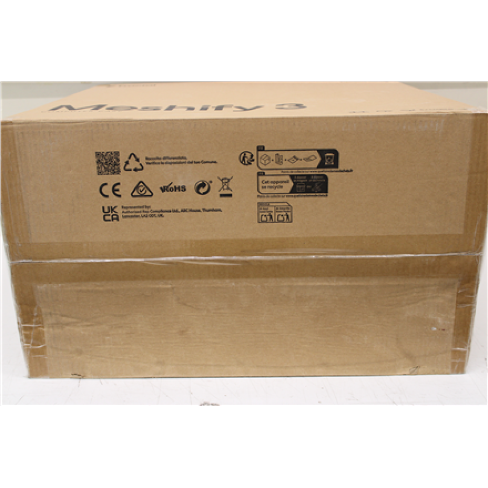 FD-C-MES3A-05SO SALE OUT. Fractal Design Meshify 3 Ambience Pro RGB White TG , Fractal Design Meshify 3 , Ambience Pro RGB White TG Clear Tint , ATX , DAMAGED PACKAGING , Power supply included No