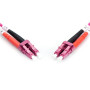 Digitus Fiber Optic Multimode , DK-2533-03-4 , Patch cord , Length 3 m , Erika violet