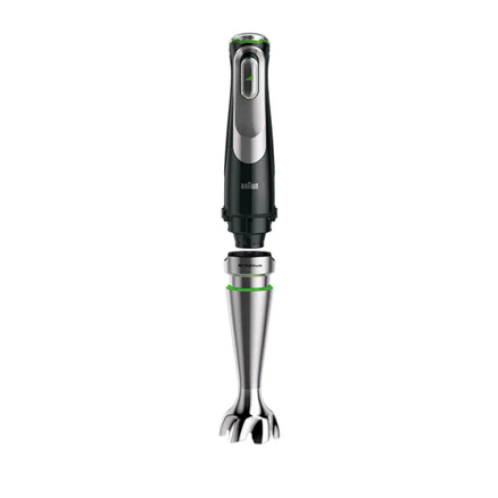 Braun , Hand Blender , MQ9138XI MultiQuick 9 , Hand Blender , 1200 W , Number of speeds 3 , Chopper , Ice crushing , Black/Stainless Steel