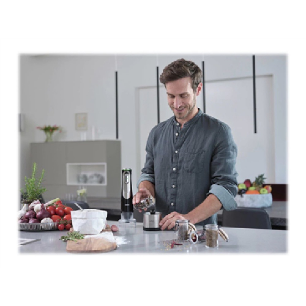 Braun , Hand Blender , MQ9138XI MultiQuick 9 , Hand Blender , 1200 W , Number of speeds 3 , Chopper , Ice crushing , Black/Stainless Steel