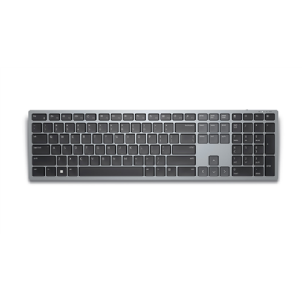 Dell , Keyboard , KB700 , Keyboard , Wireless , US , Titan Gray , 2.4 GHz, Bluetooth 5.0