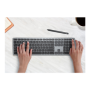 Dell , Keyboard , KB700 , Keyboard , Wireless , US , Titan Gray , 2.4 GHz, Bluetooth 5.0