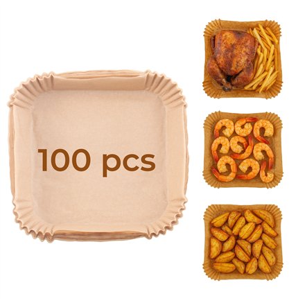 Adler , Paper Liners for Air Fryer , AD 6731 , 100 , Dimensions (W x L) 16 x 16 x 4.5 cm