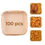 Adler , Paper Liners for Air Fryer , AD 6731 , 100 , Dimensions (W x L) 16 x 16 x 4.5 cm