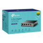 TP-LINK , Switch , TL-SG1005LP , Unmanaged , Desktop , PoE+ ports quantity 4 , Power supply type External