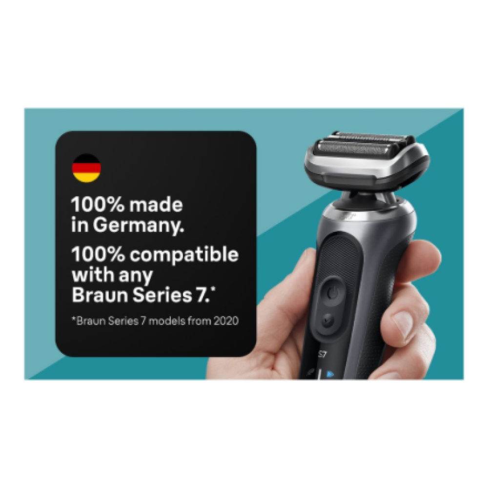 Braun 74S Shaver Replacement Head Series 7, Silver
