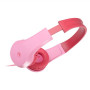 Motorola , Kids Wired Headphones , Moto JR200 , Over-Ear Over-Ear , Built-in microphone , 3.5 mm plug , Pink