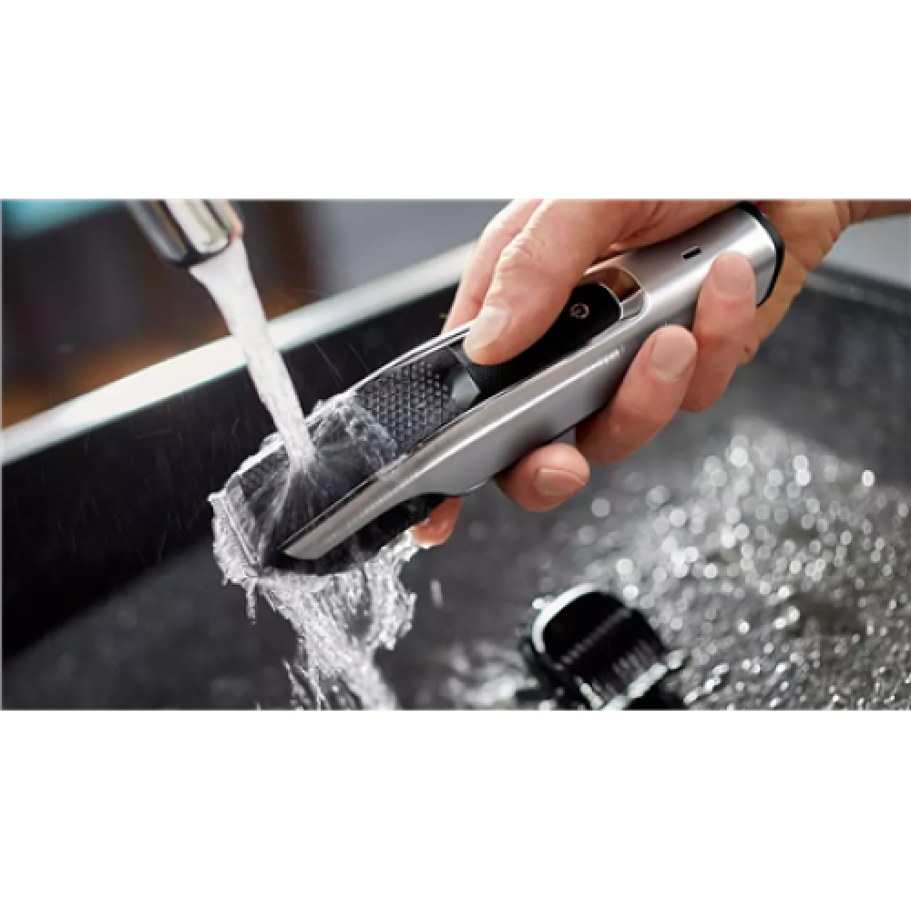 Philips Beard trimmer BT5522/15 Series 5000 Operating time (max) 120 min, Number of length steps 40, Step precise 0.2 mm, Lithium Ion, Black/Stainless Steel, Cord or Cordless