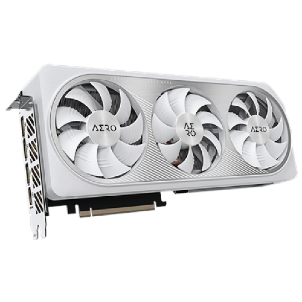Gigabyte GV-N407TAERO OCV2-12GD NVIDIA 12 GB GeForce RTX 4070 Ti GDDR6X PCI-E 4.0 HDMI ports quantity 1 Memory clock speed 21000 MHz