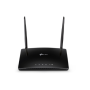 TP-LINK AC1200 Wireless Dual Band 4G LTE Router , Archer MR402 , 802.11ac , 10/100 Mbit/s , Mesh Support No , MU-MiMO No , No mobile broadband
