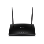 TP-LINK AC1200 Wireless Dual Band 4G LTE Router , Archer MR402 , 802.11ac , 10/100 Mbit/s , Mesh Support No , MU-MiMO No , No mobile broadband