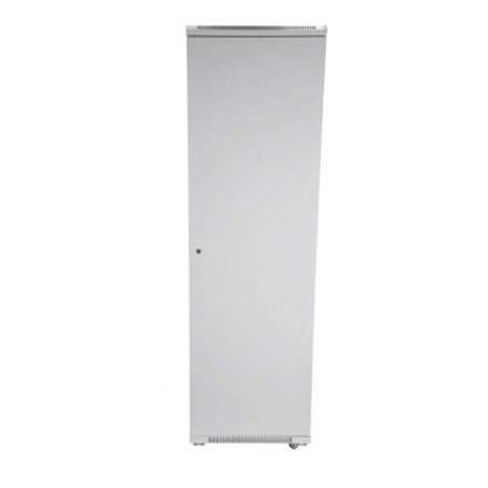 SOMI Networks , 22U, 19″ Freestanding Cabinet , 22U-60/60NAC , Max Load 800kg; Removable and Lockable Side Panels; Glass Doors; Unassembled , Depth: 60 cm , Gray