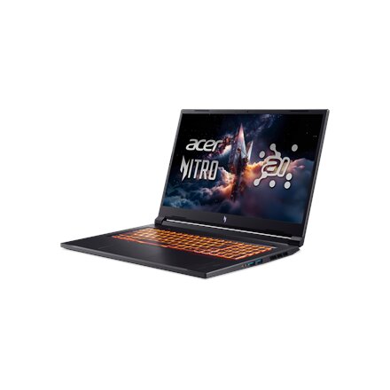 Acer , Nitro V 17 AI ANV17-41-R9XF , Obsidian Black , 17.3 , IPS , QHD , 2560 x 1440 pixels , AMD Ryzen 7 , 260 , 32 GB , DDR5 , Solid-state drive capacity 1000 GB , NVIDIA GeForce RTX 5070 , GDDR7 , 8 GB , Windows 11 Home , 802.11ax , Bluetooth version 5