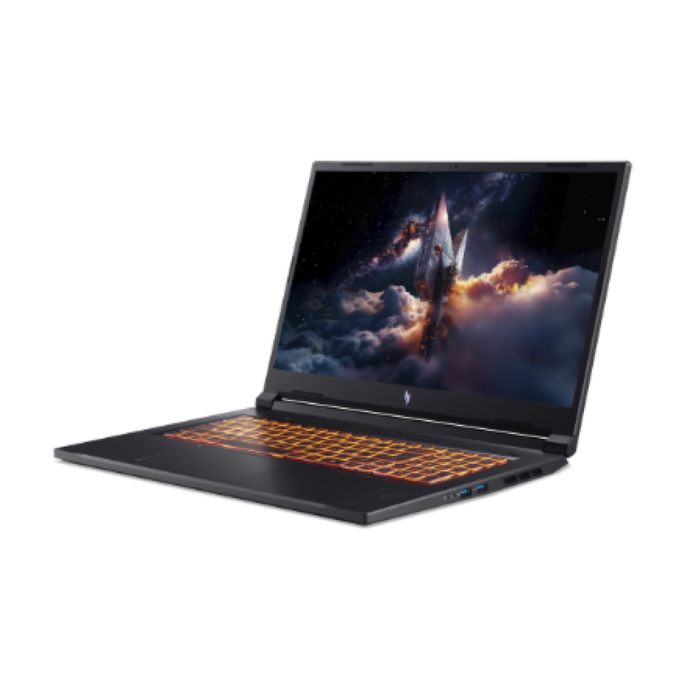 NH.QZJEL.002 Acer , Nitro V 17 AI ANV17-41-R9XF , Obsidian Black , 17.3 , IPS , QHD , 2560 x 1440 pixels , AMD Ryzen 7 , 260 , 32 GB , DDR5 , Solid-state drive capacity 1000 GB , NVIDIA GeForce RTX 5070 , GDDR7 , 8 GB , Windows 11 Home , 802.11ax , Bluetooth version 5