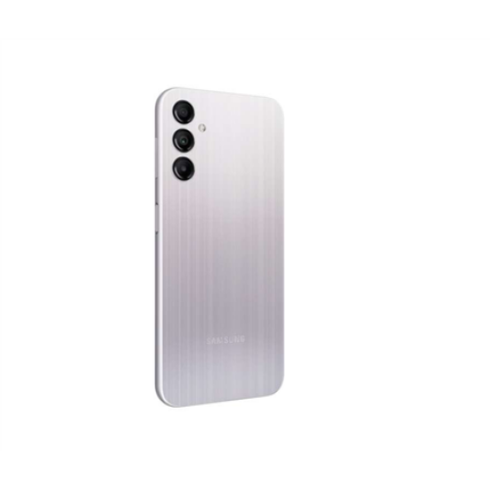 Samsung Galaxy , A14 (A146P) , Silver , 6.6 , PLS LCD , 1080 x 2408 pixels , Mediatek Dimensity 700 , Exynos 1330 , Internal RAM 4 GB , 128 GB , Dual SIM , Nano-SIM , 4G , 5G , Main camera 50+2+2 MP , Secondary camera 13 MP , Android , 13
