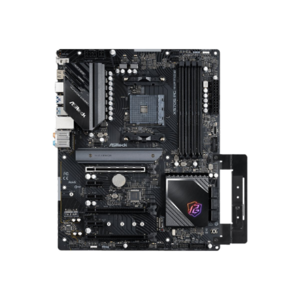 ASRock X570S PG RIPTIDE , Processor family AMD , Processor socket AM4 , DDR4 , Supported hard disk drive interfaces SATA, M.2 , Number of SATA connectors 6