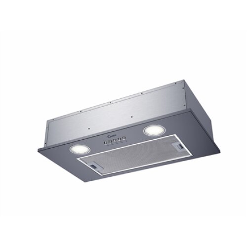 Candy , Hood , CBG625/1X , Canopy , Energy efficiency class C , Width 52 cm , 207 m³/h , Mechanical , LED , Stainless Steel