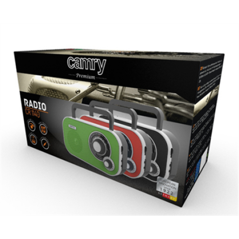 Camry , Radio , CR 1140R , Red
