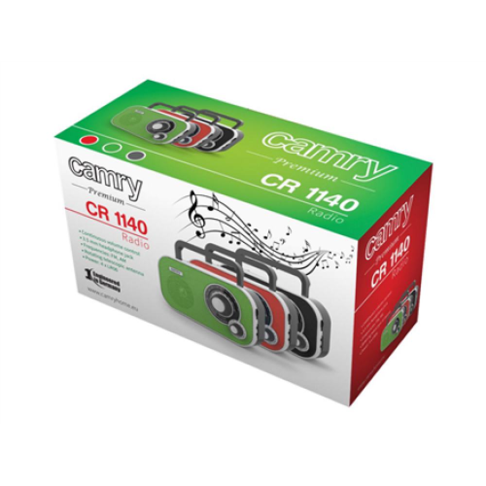 Camry , Radio , CR 1140R , Red