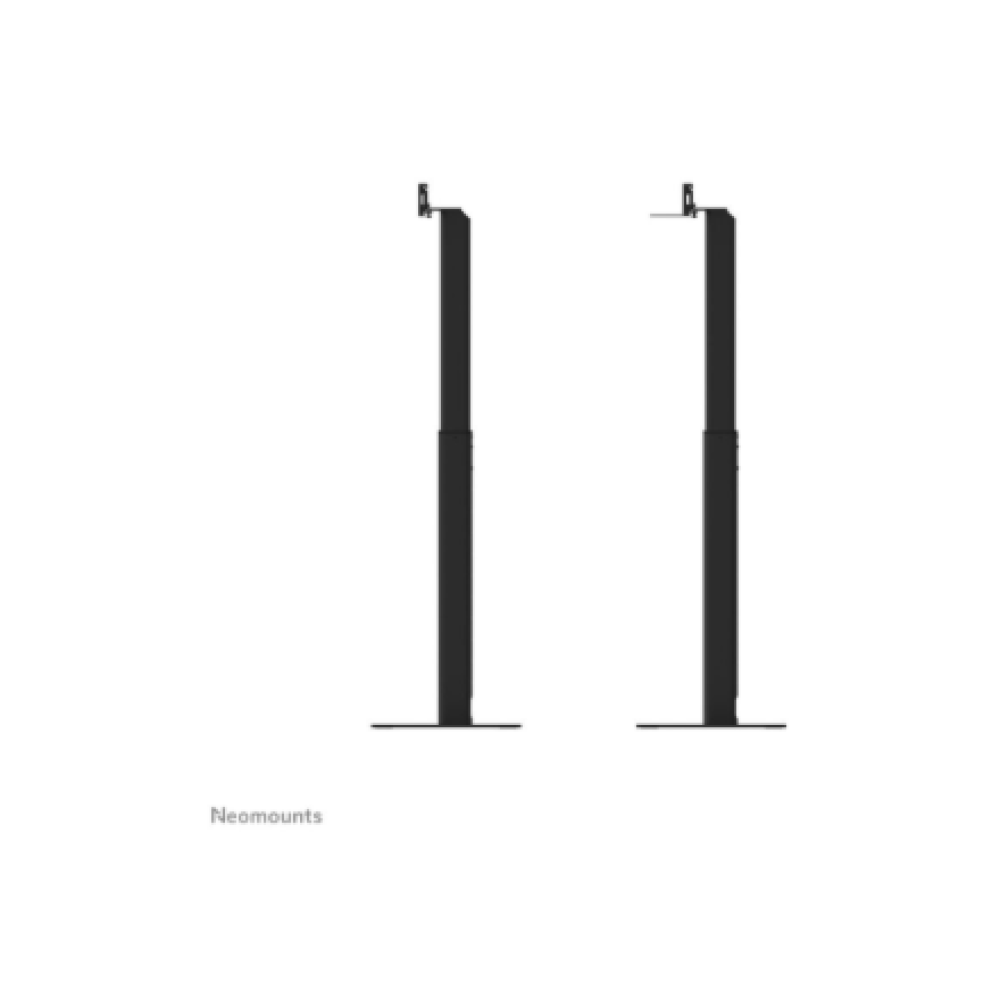 Neomounts Floor stand , AV80-500BL Videobar , Height adjustment, Depth adjustment , 43-110 , Maximum weight (capacity) 10 kg , Black