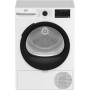 BEKO , Dryer Machine with Heat Pump , BM3T49230W , Energy efficiency class E , Front loading , 9 kg , Digital , Depth 60.7 cm , White
