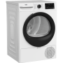 BEKO , Dryer Machine with Heat Pump , BM3T49230W , Energy efficiency class E , Front loading , 9 kg , Digital , Depth 60.7 cm , White