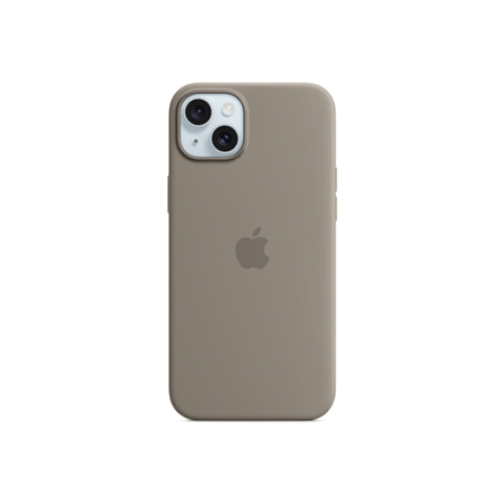 Apple iPhone 15 Plus Silicone Case with MagSafe - Clay , Apple , iPhone 15 Plus Silicone Case with MagSafe , Case with MagSafe , Apple , iPhone 15 Plus , Silicone , Clay