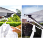 Leifheit , Sails, Covered Rotejs LinoProtect 400 4006501821003 , Gray