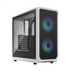 Fractal Design , Focus 2 , Side window , Midi Tower , ATX , RGB White TG Clear Tint