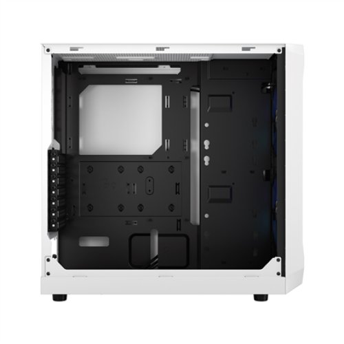 Fractal Design , Focus 2 , Side window , Midi Tower , ATX , RGB White TG Clear Tint
