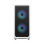 Fractal Design , Focus 2 , Side window , Midi Tower , ATX , RGB White TG Clear Tint