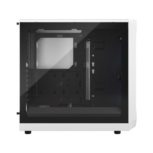 Fractal Design , Focus 2 , Side window , Midi Tower , ATX , RGB White TG Clear Tint