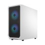 Fractal Design , Focus 2 , Side window , Midi Tower , ATX , RGB White TG Clear Tint