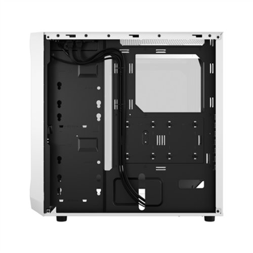Fractal Design , Focus 2 , Side window , Midi Tower , ATX , RGB White TG Clear Tint