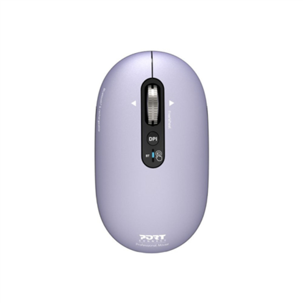 PORT CONNECT Mouse , PURE MAC , Wireless , Bluetooth , Lavender