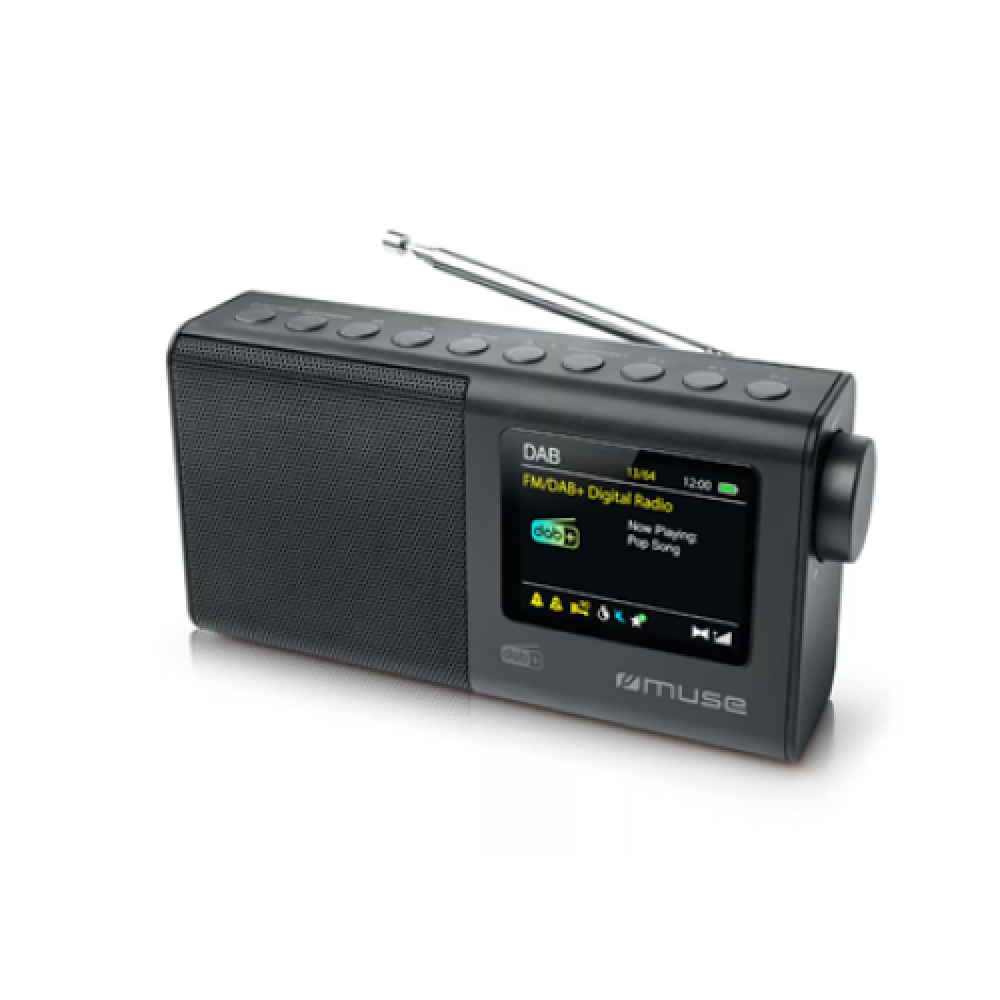 Muse , Portable Radio , M-117 DB , AUX in , Black , Portable , FM, DAB/DAB+