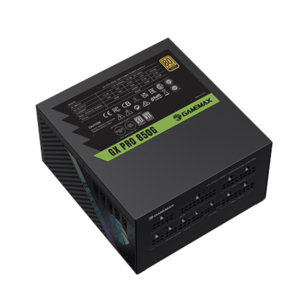 Gamemax PSU , GX 850G , 850 W , Gold , Modular