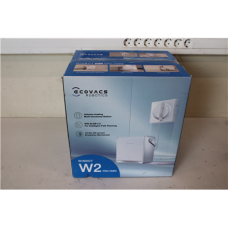 SALE OUT. Ecovacs Window cleaning robot WINBOT W2 PRO OMNI, Auto-Spray, Intelligent steady climbing, Edge cleaning mode, WIN-SLAM 4.0, White , Ecovacs WINBOT W2 PRO OMNI , Corded , 5500 Pa , White , DAMAGED PACKAGING, USED, DIRTY, USED LIQUID BOTTLE