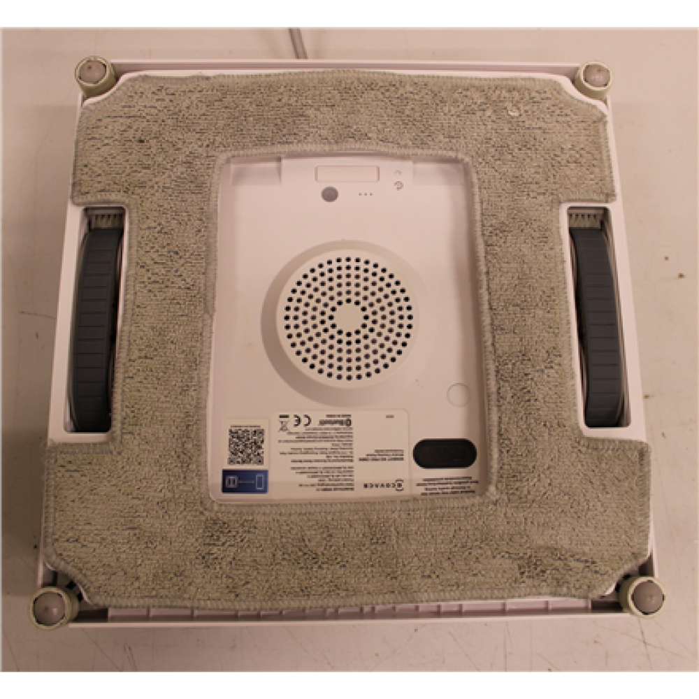 SALE OUT. Ecovacs Window cleaning robot WINBOT W2 PRO OMNI, Auto-Spray, Intelligent steady climbing, Edge cleaning mode, WIN-SLAM 4.0, White , Ecovacs WINBOT W2 PRO OMNI , Corded , 5500 Pa , White , NO ORIGINAL PACKAGING, MISSING ACCESSORIES, USED, DIRTY