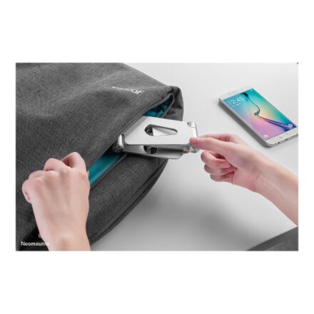 Neomounts , DS10-160SL1 , Adjustable , Phone stand , Silver , 7