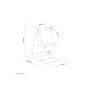 Neomounts , DS10-160SL1 , Adjustable , Phone stand , Silver , 7