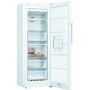 Bosch Freezer GSN29VWEP Energy efficiency class E, Free standing, Upright, Height 161 cm, No Frost system, Display, 39 dB, White