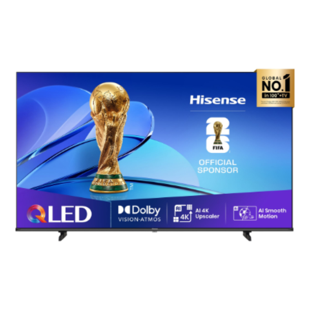Hisense UHD QLED Smart TV , 43E7Q , 43 , Smart TV , VIDAA OS , UHD , Black
